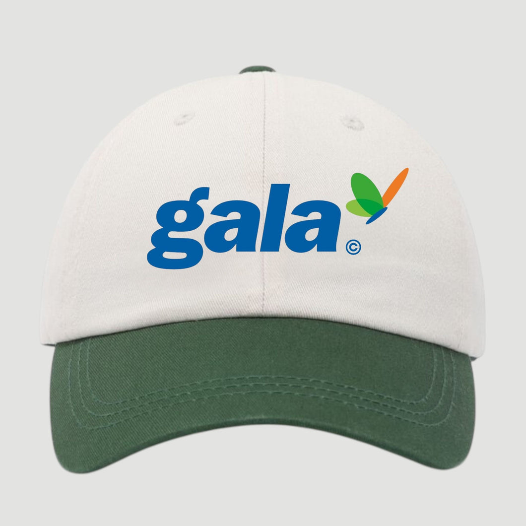 GALA x UG Together in Flight 2-Tone White/Green Cap