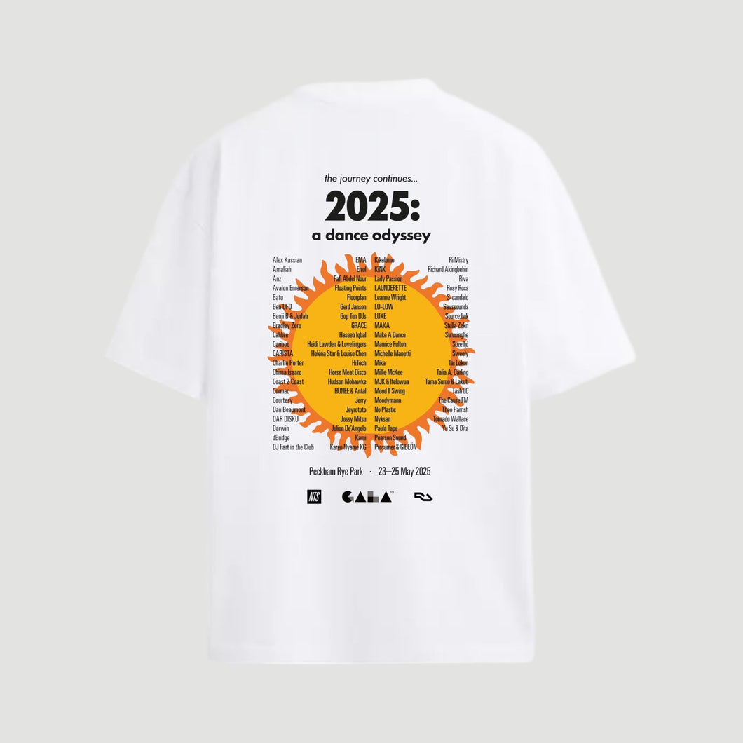GALA x UG Dance Odyssey Line-Up White T-Shirt